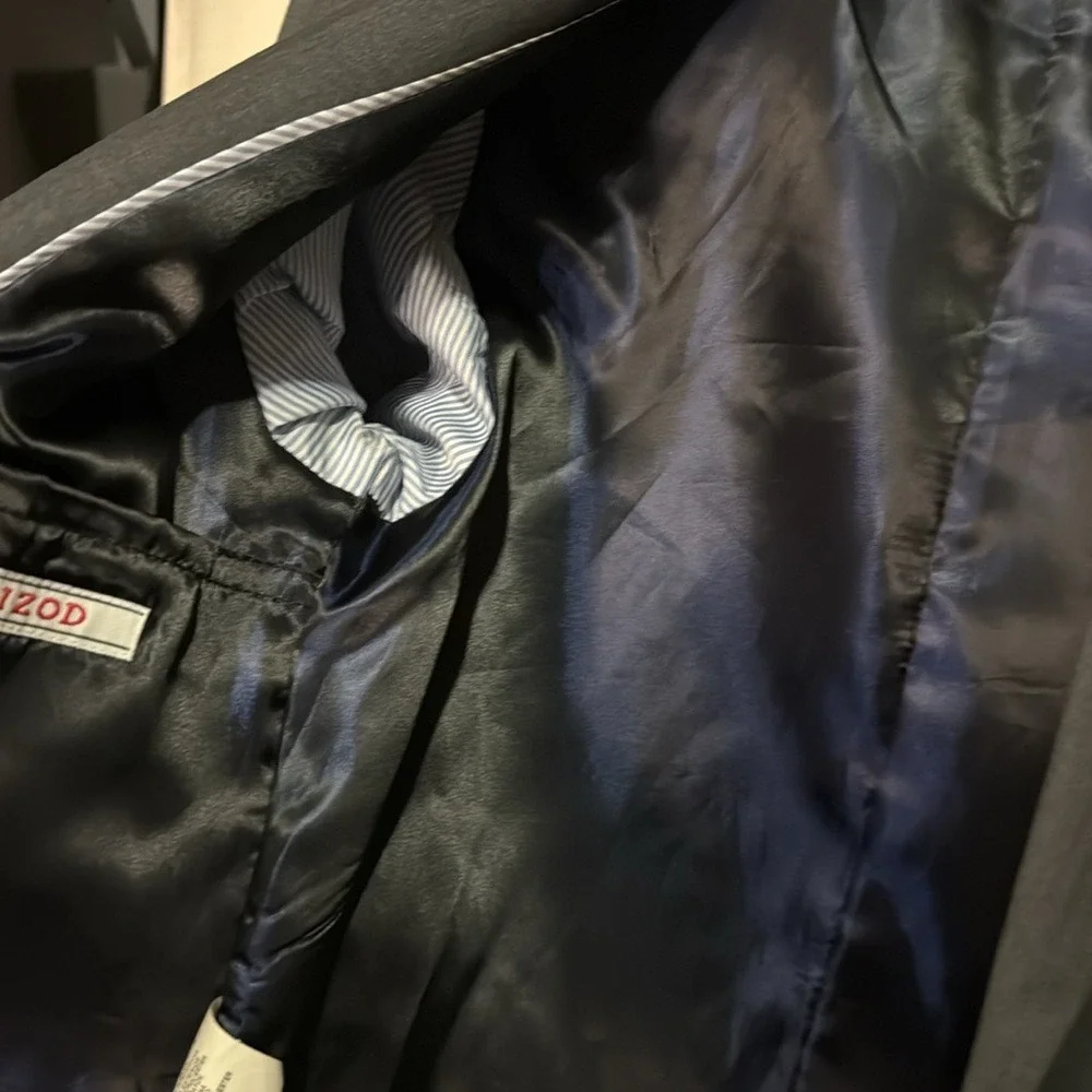 IZOD Charcoal Gray Blazer Jacket‎ Boys Size 12 Reg Two Button